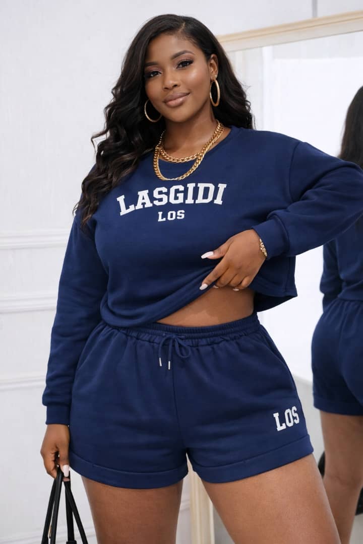 Female Sweat Lasgidi Rep Top and Short