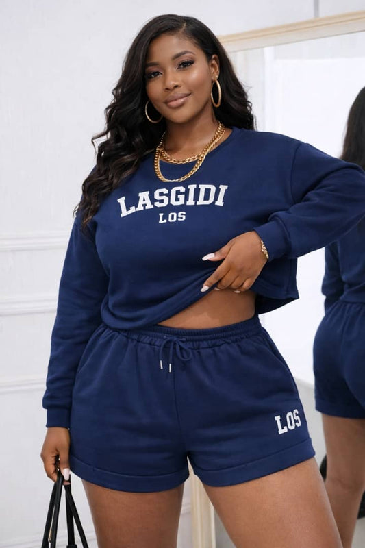 Female Sweat Lasgidi Rep Top and Short