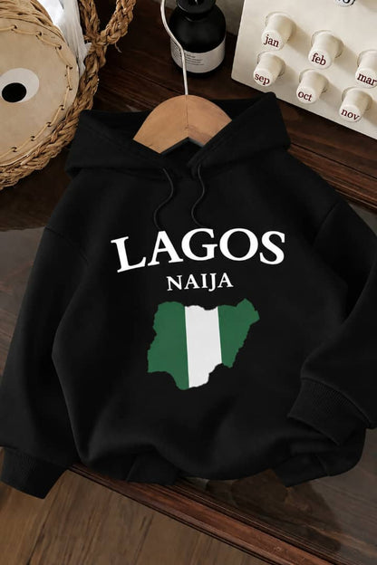 Lagos Naija Premium Hoodie